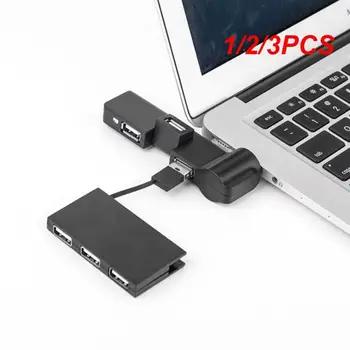 1/2/3KS 4-port USB Hub-Rozbočovač Extender USB2.0 Adaptér vysokorýchlostné Splitter Notebook -na-štyri Extender 2 0 Hub Windows