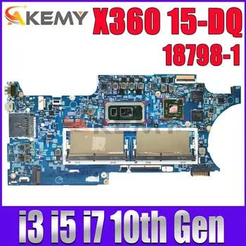 18798-1 448.0GF06.0011 Pre HP X360 15-DQ Notebook Doske I3 I5 I7 10. Gen CPU L72029-001 L72028-601 L72027-601 100% Pracujúcich