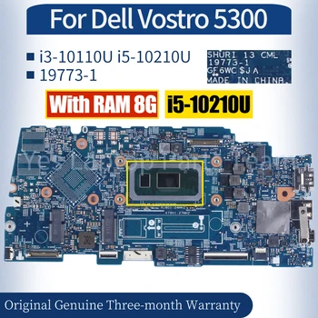 19773-1 Pre Dell Vostro 5300 Notebook Doske i3-10110U i5-10210U RAM 8G 00HTT8 0X4C7V 0XHCN2 100％ Testovaný Notebook Doska