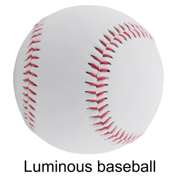1PC 9 Noctilucent Baseball Svietiť V Tme Úradný Veľkosť 7.2 cm Svetelný Loptu Darčeky Pre Pitching Hádzanie Chytanie