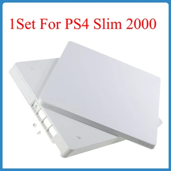 1Set Pre PS4 Slim 2000 Herné Konzoly Prípade Shell Pre Sony PlayStation 4 2000 Typ Plastové Stroj Kryt Opravy Shell Častí Opravy