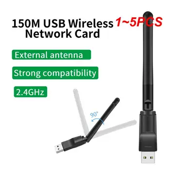 1~5 KS Wireless Mini USB Wifi Adaptér 150 mb / s Prijímačom Dongle RTL8188 Chipset 802.11 AC Sieťová Karta Pre Desktop, Notebook Okno
