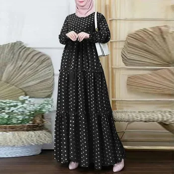 2023 Moslimské Oblečenie Žena s Dlhými Rukávmi Islamské Modlitby Šaty, Šaty pre Ženy, pre Strán, Pevná Župan Tradičný Festival Oblečenie