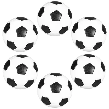 32mm Stolný Futbal Footballs Náhrada Mini Black a White Futbalové Lopty čiernej a bielej futbal, Stolný Futbal playiing