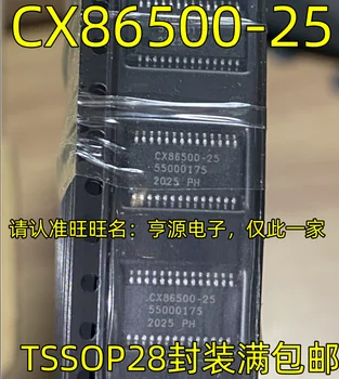 5 ks originál nových CX86500-25 TSSOP28 hlas/zvuk čipu IC