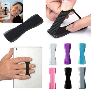 Anti-Sklzu Elastický Remienok Na Zápästie Univerzálneho Držiaka Telefónu, Pre IPhone Pre Samsung Smartphone Prst Grip Pre Mobilné Telefóny, Tablety
