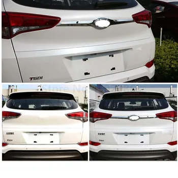 Auto ABS Chrome Zadné Veko Kufra Kryt Výbava Pre Hyundai Tucson 2015 2016 Príslušenstvo, Auto-styling