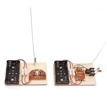 Bezdrôtový Telegraf Prijímač Vysielač Modul DIY Toy Model Elektrického Obvodu Vedecký Experiment Materiálov Auta
