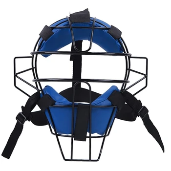 Full-Face Baseball Catcher Maska,Ľahké, Bezpečné Fit Poskytuje Ochranu A Pohodlie ,Nie Je Prekážkou Zobraziť