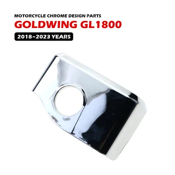 GOLD WING GL1800 Motocykel Zadné Brzdové Čerpadla Výbava Kryt Pre HONDA 2018~2023 Univerzálny prehliadač Chrome Dizajn Príslušenstvo, Diely