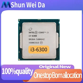 Intel Core i3-6300 i3 6300 3.8 GHz Používa Dual-Core Quad-Niť CPU Procesor 4M 51W LGA 1151