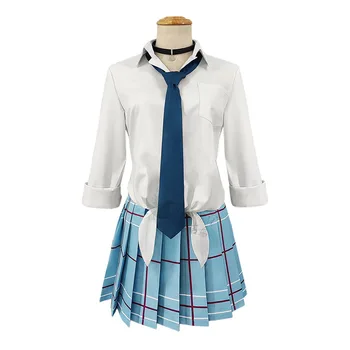 Kitagawa Marin Anime Cosplay Moje Šaty Miláčik Kitagawa Marin Cosplay Kostým, Šaty Školskú Uniformu Parochňu Náušnice Oblek Dievčatá