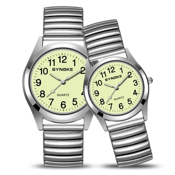 Kvalitné Pánske Luxusné Hodinky Quartz Hodinky Business náramkové hodinky pre Ženy, Mužov Silver Pár Hodinky