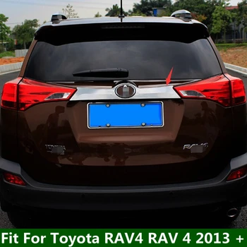 Lapetus Exteriér ! 1 Ks Pre Toyota RAV4 RAV 4 2013 2014 Príslušenstvo Chrome Zadné Veko Kufra Kryt Výbava