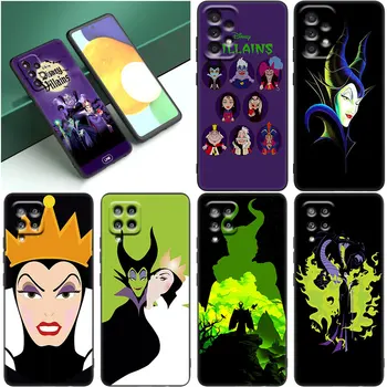 Maleficent Disney Darebáci, Čierne puzdro Pre Samsung Galaxy A53 A52S A73 A12 A13 A72 A32 A33 A22 A23 5G A21S A31 A50 A51 A70 A71