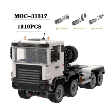 MOC-31317 Stavebné Bloky, 8x4 Traktor Spájať stavebným Model 1310PCS Dospelých a Dieťa Vzdelávania Narodeniny, Vianočné Hračky Darček