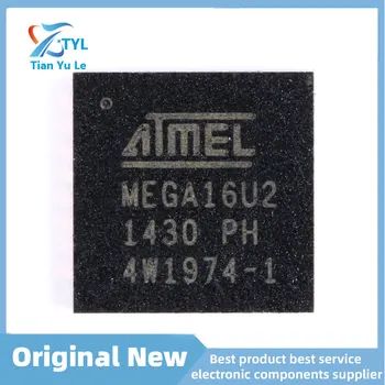 Nový, Originálny ATMEGA16U2-MU QFN-32 microcontroller 8-bitový mikroprocesor AVR 512 x 8