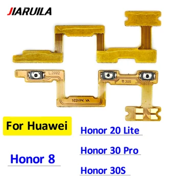 Originál Nové Pre Huawei Honor 8 Lite Lite 20 30 Pro 30s Moc Hlasitosti Tlačidlo Tlačidlo Flex Stužkový Kábel