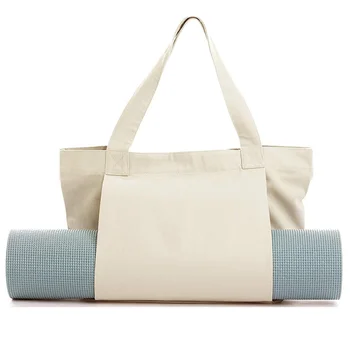 Plátno Yoga Mat Skladovanie Tote Bag Mokré Hrubé Yoga Mat Taške pre Plávanie Bežné Prenocovanie