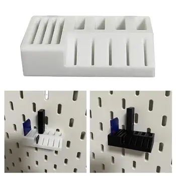 Pre IKEA SKADIS 3D Tlač Visí Pamäťovú Kartu Úložný Box Otvor Dosku Police SD, Micro SD Kartu, Držiak Organizátor Pre Domáce