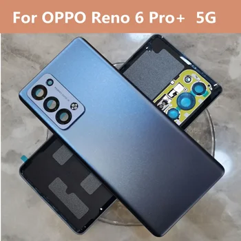Pre OPPO Reno6 Pro Plus Zadný Kryt Batérie Sklo Zadných Dverí Bývanie Prípade OPPO Reno 6 Pro Plus 5G Kryt Batérie