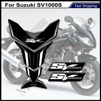Pre Suzuki SV1000S SV 1000 S Príslušenstva Motocykel Tank Pad Paliva Chránič Znak, Odznak Logo 3D Nálepky Odtlačkový Koleno