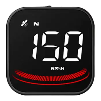 Rýchlomer Pre Auto Heads Up Display Pre Autá GPS Tachometer S Speedup Skúška Brzdy Test prekročenia rýchlosti Alarm LED Displej