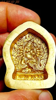 Sakya Elephant Trunk Boh Bohatstva 5/3.5 cm klasické staré tsa tsa replika mosadz formy Výroby období je viac než 2 mesiace