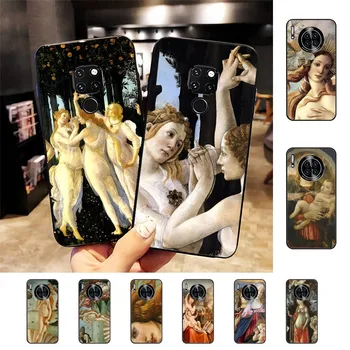 Sandro botticelli Renesančné umenie Telefón puzdro Na Huawei Mate 10 20 30 40 50 lite pro Nova 3 3i 5 6 SE 7 pro 7SE