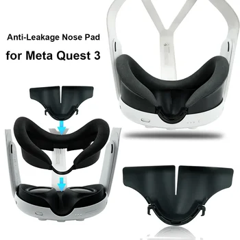 Silikónové VR Nos PadBreathable Úniku ProtectorWashable & Pohodlné Pre Meta Quest 3 HeadsetAccessories