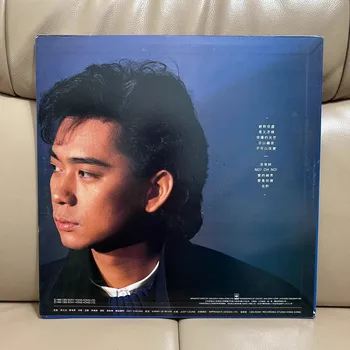 Staré 33 RPM 12 palcový 30 cm 1 Vinylových platní LP Disk Zber Čína Pop Music Kantonský ale Spevák Kenneth Choi Klasických Skladieb