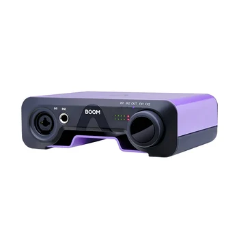 Vyvrcholenie BOOM dual channel USB nahrávanie, karaoke show live nahrávanie, miešanie, audio knihy, zvukové karty, je k dispozícii v sklade v Číne