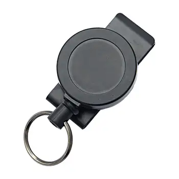 Zaťahovacie Keychain Pás prívesok na Pracky Multi Nástroj, Prstene, Spony, ID Odznak Držiak pre Úrady, Rybolov, Lezenie, Turistiku, Outdoor