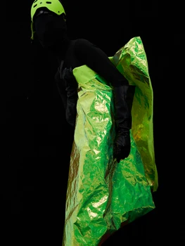 Zelená Faux TPU Textílie Obyčajný Drvené Imitácia Plastové Módne Oblečenie, Dekorácie Vodotesný Technológia Creative DIY Dizajn Handričkou