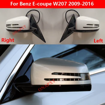 Zozadu Objektív Pre Mercedes-Benz E-coupe W207 2009-2016 Auto Vonkajšie Spätné Zrkadlo Vonkajšie Zase Signál Zrkadlo Montáž