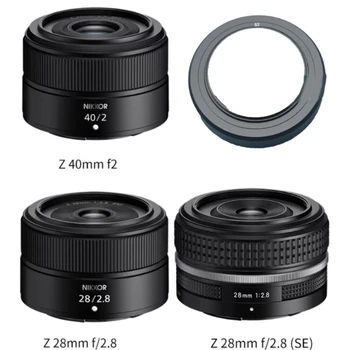 Ľahký clona pre Nikon Z28mm .8/Z40mm Ľahko Pripojiť a Odstrániť